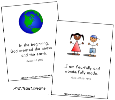 Old Testament Memory Verse Cards